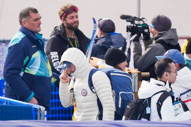 Winter Olympics in Milan Cortina 2026 Bormio, Italy 20260216. Atle Lie McGrath from Norway after the second round of the men s slalom in Bormio during the Milan Cortina 2026 Winter Olympics. Photo: Cornelius Poppe NTB Bormio Italy EDITORIAL USE ONLY. RESTRICTED USE FOR BETTING COMPANIES Ref:_SPOvSBF1NEBi9g.jpg *** Winter Olympics in Milan Cortina 2026 Bormio, Italy 20260216 Atle Lie McGrath from Norway after the second round of the men s slalom in Bormio during the Milan Cortina 2026 Winter Olympics Photo Cornelius Poppe NTB Bormio Italy EDITORIAL USE ONLY RESTRICTED USE FOR BETTING COMPANIES  Copyright: xCorneliusxPoppex xNTBx
