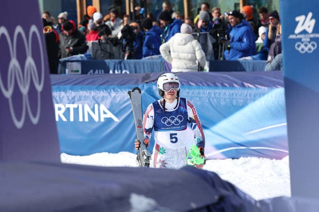 GIOCHI OLIMPICI - Olimpiadi Invernali Milano-Cortina 2026 - Alpine Skiing Men s Slalom H Kristoffersen (NOR) during the Olympic Winter games, Winterspiele,Spiele, Summer games Milano-Cortina 2026, Alpine Skiing Men s Slalom on February 16, 2026 at Stelvio Ski Center in Bormio, Italy Cortina D Ampezzo Italy  Copyright: xIPAxSport ABACAx