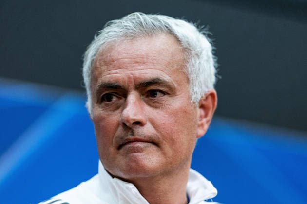 February 16, 2026, Seixal, Lisbon, Portugal: Jose Mourinho Head Coach of SL Benfica, speaks to the media in press conference, PK, Pressekonferenz prior to the UEFA Champions League 2025 2026 game between SL Benfica and Real Madrid C.F. at Benfica Campus on February 16, 2026 in Seixal, Portugal. Soccer 2026: SL Benfica X Real Madrid CF  - ZUMAg283 20260216_zsp_g283_090 Copyright: xJoaoxGregoriox