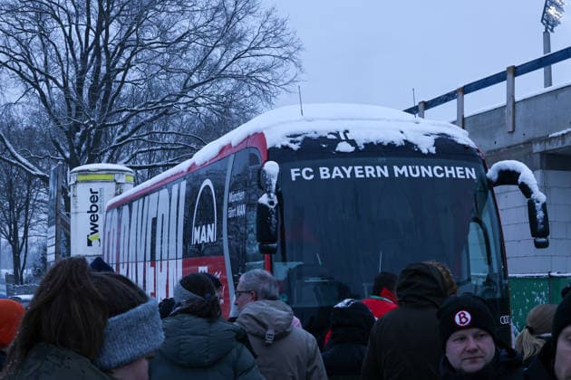 Deutschland: Google Pixel Frauen-Bundesliga 2025 26 SV Werder Bremen Frauen vs. FC Bayern München Frauen 18. Spieltag 16.02.2026 Weserplatz 11 (Bremen, Deutschland) Copyright: xSümeyyexAkcöltekinx