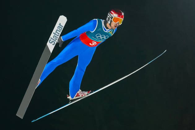 Winter Olympics in Milan Cortina 2026 Val di Fiemme, Italy 20260216. Turkey s Muhammed Ali Bedir in the men s Super Team Large Hill Jump at the Predazzo Ski jumping, Skispringen, Ski, nordisch Stadium during the Winter Olympics in Milan Cortina 2026. Photo: Lise Aserud NTB Val di Fiemme Italy EDITORIAL USE ONLY. RESTRICTED USE FOR BETTING COMPANIES Ref:_SPOukOM6BOGq20.jpg *** Winter Olympics in Milan Cortina 2026 Val di Fiemme, Italy 20260216 Turkey s Muhammed Ali Bedir in the men s Super Team Large Hill Jump at the Predazzo Ski Jumping Stadium during the Winter Olympics in Milan Cortina 2026 Photo Lise Aserud NTB Val di Fiemme Italy EDITORIAL USE ONLY RESTRICTED USE FOR BETTING COMPANIES  Copyright: xLisexAserudxx xNTBx