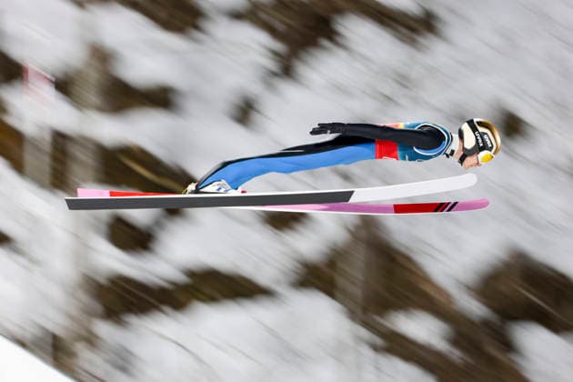 OLYMPICS - Winter Olympic Games, Olympische Spiele, Olympia, OS Milano Cortina 2026 PREDAZZO,ITALY,16.FEB.26 - OLYMPICS, Ski jumping, Skispringen, Ski, nordisch - Winter Olympic Games Milano Cortina 2026, large hill, Super Team, men. Image shows Antti Aalto (FIN).  GEPAxpictures xMatthiasxTrinkl