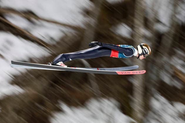 OLYMPICS - Winter Olympic Games, Olympische Spiele, Olympia, OS Milano Cortina 2026 PREDAZZO,ITALY,16.FEB.26 - OLYMPICS, Ski jumping, Skispringen, Ski, nordisch - Winter Olympic Games Milano Cortina 2026, large hill, Super Team, men. Image shows Andreas Wellinger (GER).  GEPAxpictures xMatthiasxTrinkl