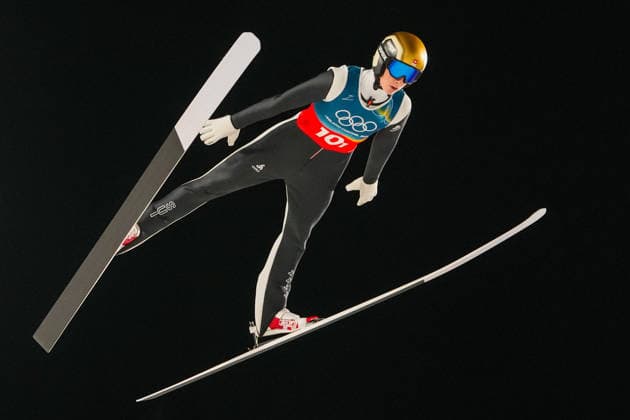 Winter Olympics in Milan Cortina 2026 Val di Fiemme, Italy 20260216. Swedish Felix Trunz in the men s Super Team Jump Large Hill at the Predazzo Ski jumping, Skispringen, Ski, nordisch Stadium during the Winter Olympics in Milan Cortina 2026. Photo: Lise Aserud NTB Val di Fiemme Italy EDITORIAL USE ONLY. RESTRICTED USE FOR BETTING COMPANIES Ref:_SPOgLQSbQ0YLgY.jpg *** Winter Olympics in Milan Cortina 2026 Val di Fiemme, Italy 20260216 Swedish Felix Trunz in the men s Super Team Jump Large Hill at the Predazzo Ski Jumping Stadium during the Winter Olympics in Milan Cortina 2026 Photo Lise Aserud NTB Val di Fiemme Italy EDITORIAL USE ONLY RESTRICTED USE FOR BETTING COMPANIES  Copyright: xLisexAserudxx xNTBx