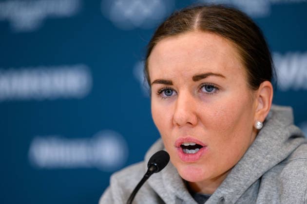 260216 Anna Kjellbin of Sweden at a press conference, PK, Pressekonferenz after the women s Ice hockey, Eishockey semifinal between USA and Sweden during day 10 of the 2026 Winter Olympics on February 16, 2026 in Milan. Photo: Emma Wallskog BILDBYRAN kod EW EW0638 ishockey ice hockey Olympic Games, Olympische Spiele, Olympia, OS olympics winter olympics os ol olympiska spel vinter-os olympiske leker milano cortina 2026 milan cortina 2026 milano cortina 2026 olympic games milano cortina 2026 winter olympic games milano cortina-os milano cortina-ol vinter-ol 10 bbeng semifinal sverige sweden dam usa *** 260216 Anna Kjellbin of Sweden at a press conference after the women s ice hockey semifinal between USA and Sweden during day 10 of the 2026 Winter Olympics on February 16, 2026 in Milan Photo Emma Wallskog BILDBYRAN kod EW EW0638 ishockey ice hockey olympic games olympics winter olympics os ol olympiska spel vinter os olympiske leker milano cortina 2026 milan cortina 2026 milano cortina 2026 olympic games milano cortina 2026 winter olympic games milano cortina os milano cortina ol vinter ol 10 bbeng semifinal sverige sweden dam usa  Copyright: EMMAxWALLSKOG BB260216EW069