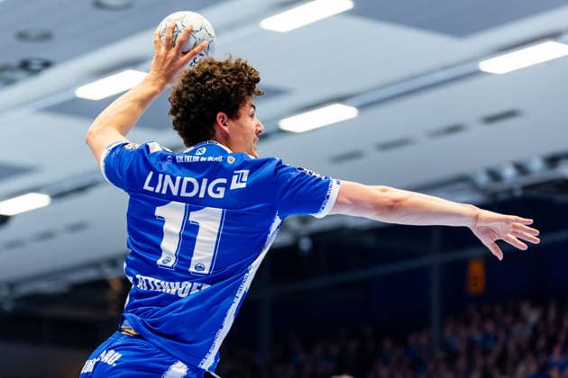 16.02.206, GER, Handball, Maenner, Saison 25 26, Daikin 1.Bl, 21.Spieltag, ThSV Eisenach - Bergischer HC Gian Attenhofer (ThSV Eisenach,11) 99817 Eisenach Werner-Assmann-Halle Am Sportp Thueringen Deutschland