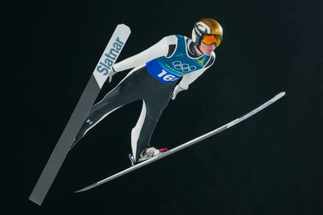 Winter Olympics in Milan Cortina 2026 Val di Fiemme, Italy 20260216. Slovenia s Domen Prevc during the men s Super team jump large hill at the Predazzo Ski jumping, Skispringen, Ski, nordisch Stadium during the Winter Olympics in Milan Cortina 2026. Photo: Lise Aserud NTB Val di Fiemme Italy EDITORIAL USE ONLY. RESTRICTED USE FOR BETTING COMPANIES Ref:_SPOu9549FpH1Fs.jpg *** Winter Olympics in Milan Cortina 2026 Val di Fiemme, Italy 20260216 Slovenia s Domen Prevc during the men s Super team jump large hill at the Predazzo Ski jumping Stadium during the Winter Olympics in Milan Cortina 2026 Photo Lise Aserud NTB Val di Fiemme Italy EDITORIAL USE ONLY RESTRICTED USE FOR BETTING COMPANIES  Copyright: xLisexAserudxx xNTBx