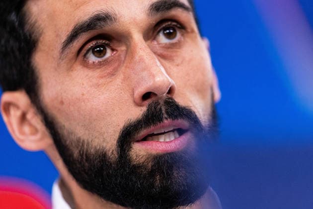February 16, 2026, Lisbon, Lisbon, Portugal: Alvaro Arbeloa Head Coach of Real Madrid CF speaks to the media in press conference, PK, Pressekonferenz prior to the UEFA Champions League 2025 2026 game between SL Benfica and Real Madrid C.F. at Estadio da Luz on February 16, 2026 in Lisbon, Portugal. Lisbon Portugal - ZUMAg283 20260216_zsp_g283_139 Copyright: xJoaoxGregoriox