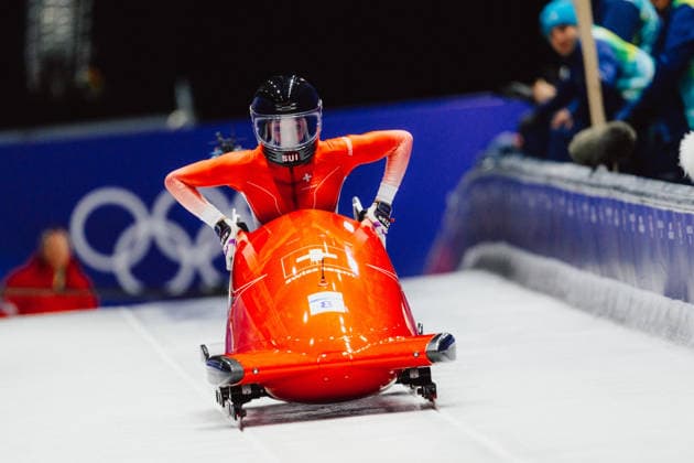 OLYMPICS - Winter Olympic Games, Olympische Spiele, Olympia, OS Milano Cortina 2026 CORTINA D AMPEZZO,ITALY,16.FEB.26 - OLYMPICS, BOBSLEIGH - Winter Olympic Games Milano Cortina 2026, monobob, women. Image shows Melanie Hasler (SUI).  GEPAxpictures xAlexanderxSolc