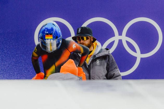 OLYMPICS - Winter Olympic Games, Olympische Spiele, Olympia, OS Milano Cortina 2026 CORTINA D AMPEZZO,ITALY,16.FEB.26 - OLYMPICS, BOBSLEIGH - Winter Olympic Games Milano Cortina 2026, monobob, women. Image shows Laura Nolte (GER).  GEPAxpictures xAlexanderxSolc