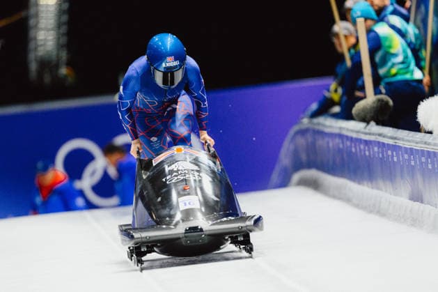 OLYMPICS - Winter Olympic Games, Olympische Spiele, Olympia, OS Milano Cortina 2026 CORTINA D AMPEZZO,ITALY,16.FEB.26 - OLYMPICS, BOBSLEIGH - Winter Olympic Games Milano Cortina 2026, monobob, women. Image shows Adele Nicoll (GBR).  GEPAxpictures xAlexanderxSolc
