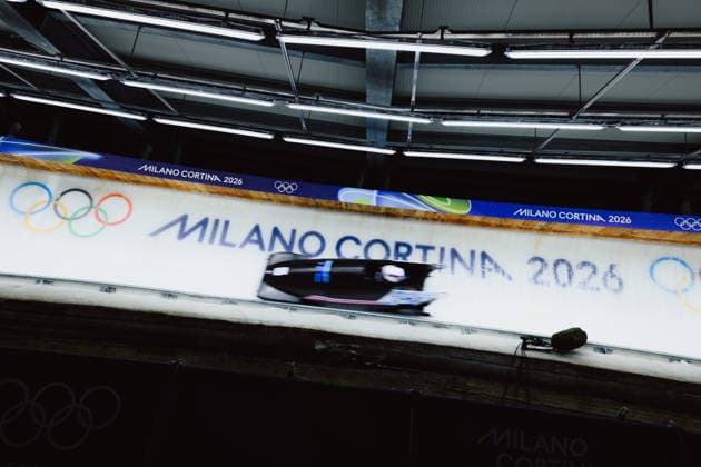 OLYMPICS - Winter Olympic Games, Olympische Spiele, Olympia, OS Milano Cortina 2026 CORTINA D AMPEZZO,ITALY,16.FEB.26 - OLYMPICS, BOBSLEIGH - Winter Olympic Games Milano Cortina 2026, monobob, women. Image shows Kelly van Petegem (BEL).  GEPAxpictures xAlexanderxSolc