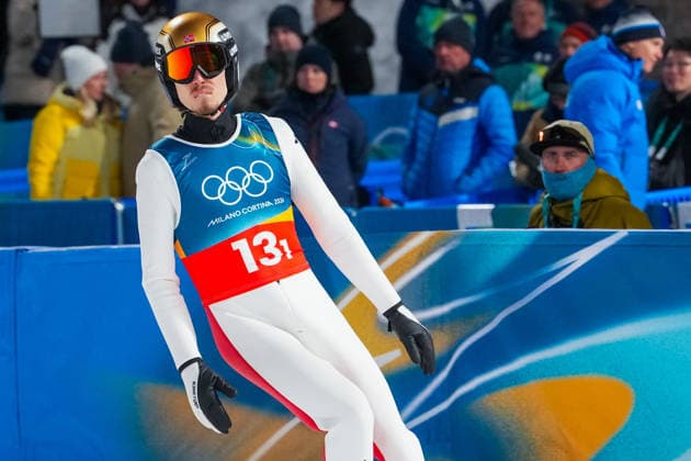 Winter Olympics in Milan Cortina 2026 Val di Fiemme, Italy 20260216. Johann Andre Forfang during the practice round in the men s Super team jump large hill in the Predazzo Ski jumping, Skispringen, Ski, nordisch Stadium during the Winter Olympics in Milan Cortina 2026. Photo: Lise Aserud NTB Val di Fiemme Italy EDITORIAL USE ONLY. RESTRICTED USE FOR BETTING COMPANIES Ref:_SPOqm8IWFkZWwY.jpg *** Winter Olympics in Milan Cortina 2026 Val di Fiemme, Italy 20260216 Johann Andre Forfang during the practice round in the men s Super team jump large hill in the Predazzo Ski jumping Stadium during the Winter Olympics in Milan Cortina 2026 Photo Lise Aserud NTB Val di Fiemme Italy EDITORIAL USE ONLY RESTRICTED USE FOR BETTING COMPANIES  Copyright: xLisexAserudxx xNTBx