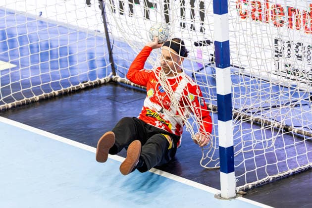 16.02.206, GER, Handball, Maenner, Saison 25 26, Daikin 1.Bl, 21.Spieltag, ThSV Eisenach - Bergischer HC Silvio Heinevetter (ThSV Eisenach,12) 99817 Eisenach Werner-Assmann-Halle Am Sportp Thueringen Deutschland