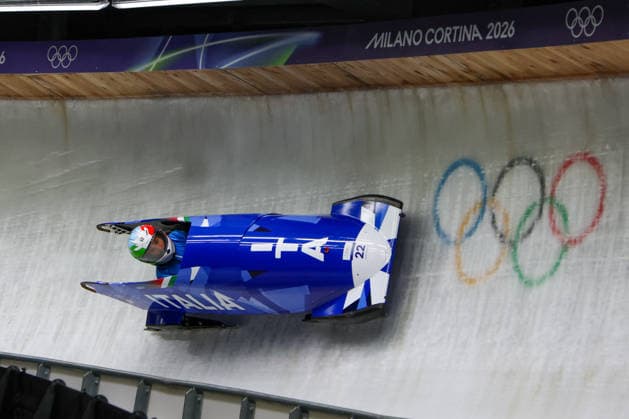 Simona de Silvestro from Italy competes during the Olympic Winter games, Winterspiele,Spiele, Summer games Milano-Cortina 2026, Bobsleigh Women s Monobob, Gold Medal race on February 16, 2026 at Cortina Sliding Center in Cortina d Ampezzo, Italy.  Copyright: xLucianoxMariaxBisi IPAxSportx xipa-agency.netx xx IPA_71618921 IPA_Agency_IPA71618921