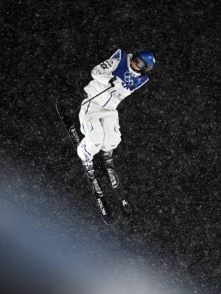 (260216) -- LIVIGNO, Feb. 16, 2026 -- Gu Ailing of China competes during the freestyle skiing women s freeski big air final at the Milan-Cortina 2026 Olympic Winter games, Winterspiele,Spiele, Summer games in Livigno, Italy, Feb. 16, 2026. ) (MICO2026)ITALY-LIVIGNO-OLYMPIC WINTER GAMES-FREESTYLE SKIING-WOMEN S BIG AIR-FINAL XiaxYifang 