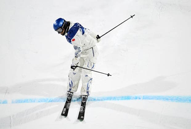 (260216) -- LIVIGNO, Feb. 16, 2026 -- Gu Ailing of China competes during the freestyle skiing women s freeski big air final at the Milan-Cortina 2026 Olympic Winter games, Winterspiele,Spiele, Summer games in Livigno, Italy, Feb. 16, 2026. ) (MICO2026)ITALY-LIVIGNO-OLYMPIC WINTER GAMES-FREESTYLE SKIING-WOMEN S BIG AIR-FINAL ZhangxHongxiang 