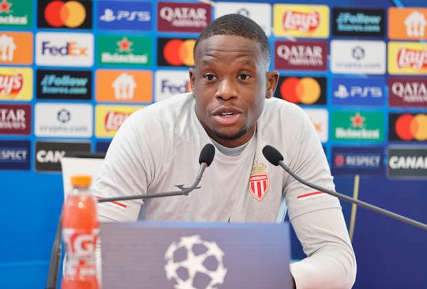 La Turbie, France - February 16, 2026: UEFA Champions League 2025 26 - AS Monaco - Paris Saint Germain PSG press conference, PK, Pressekonferenz with Denis Zakaria. UEFA Champions League 2025 26: AS Monaco vs. PSG Paris