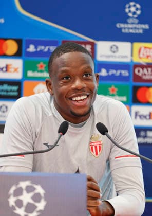 La Turbie, France - February 16, 2026: UEFA Champions League 2025 26 - AS Monaco - Paris Saint Germain PSG press conference, PK, Pressekonferenz with Denis Zakaria. UEFA Champions League 2025 26: AS Monaco vs. PSG Paris