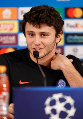 La Turbie, France - February 16, 2026: UEFA Champions League 2025 26 - AS Monaco - Paris Saint Germain PSG press conference, PK, Pressekonferenz with Joao Pedro Goncalves Neves (PSG) UEFA Champions League 2025 26: AS Monaco vs. PSG Paris