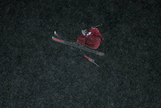 February 16, 2026, Livigno, Italy: Canada s Megan Oldham competes in the women s free ski big air at the Milan Cortina 2026 Winter Olympic Games, Olympische Spiele, Olympia, OS in Livigno, Italy on Monday, Feb. 16, 2026. Canada News - February 16, 2026  - ZUMAc35_ 20260216_zaf_c35_150 Copyright: xSeanxKilpatrickx