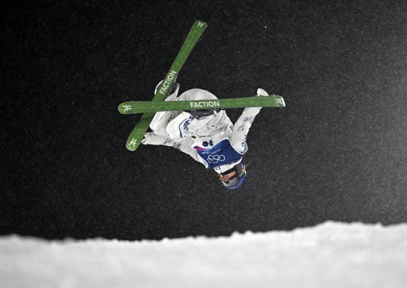 (260216) -- LIVIGNO, Feb. 16, 2026 -- Gu Ailing of China competes during the freestyle skiing women s freeski big air final at the Milan-Cortina 2026 Olympic Winter games, Winterspiele,Spiele, Summer games in Livigno, Italy, Feb. 16, 2026. ) (MICO2026)ITALY-LIVIGNO-OLYMPIC WINTER GAMES-FREESTYLE SKIING-WOMEN S BIG AIR-FINAL XiaxYifang 