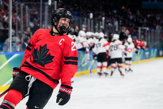 260216 Marie-Philip Poulin of Canada reacts in the women s Ice hockey, Eishockey semifinal between Canada and Switzerland during day 10 of the 2026 Winter Olympics on February 16, 2026 in Milan. Photo: Emma Wallskog BILDBYRAN kod EW EW0639 ishockey ice hockey Olympic Games, Olympische Spiele, Olympia, OS olympics winter olympics os ol olympiska spel vinter-os olympiske leker milano cortina 2026 milan cortina 2026 milano cortina 2026 olympic games milano cortina 2026 winter olympic games milano cortina-os milano cortina-ol vinter-ol 10 bbeng kanada canada schweiz switzerland dam semifinal jubel *** 260216 Marie Philip Poulin of Canada reacts in the women s ice hockey semifinal between Canada and Switzerland during day 10 of the 2026 Winter Olympics on February 16, 2026 in Milan Photo Emma Wallskog BILDBYRAN code EW EW0639 ice hockey ice hockey olympic games olympics winter olympics os ol olympiska spel vinter os olympiske leker milano cortina 2026 milan cortina 2026 milano cortina 2026 olympic games milano cortina 2026 winter olympic games milano cortina os milano cortina ol vinter ol 10 bbeng kanada canada schweiz switzerland dam semifinal jubel  Copyright: EMMAxWALLSKOG BB260216EW101