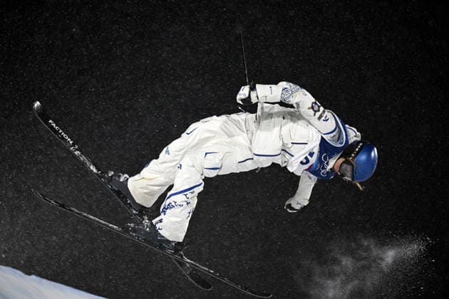 (260216) -- LIVIGNO, Feb. 16, 2026 -- Gu Ailing of China competes during the freestyle skiing women s freeski big air final at the Milan-Cortina 2026 Olympic Winter games, Winterspiele,Spiele, Summer games in Livigno, Italy, Feb. 16, 2026. ) (MICO2026)ITALY-LIVIGNO-OLYMPIC WINTER GAMES-FREESTYLE SKIING-WOMEN S BIG AIR-FINAL XiaxYifang 