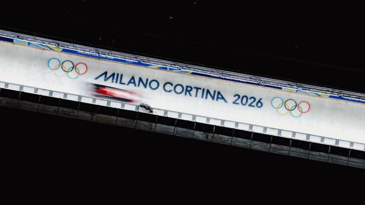 OLYMPICS - Winter Olympic Games, Olympische Spiele, Olympia, OS Milano Cortina 2026 CORTINA D AMPEZZO,ITALY,16.FEB.26 - OLYMPICS, BOBSLEIGH - Winter Olympic Games Milano Cortina 2026, monobob, women. Image shows a feature of Melanie Hasler (SUI).  GEPAxpictures xAlexanderxSolc