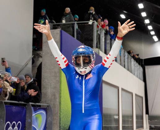 February 16, 2026, Cortina D ampezzo, Lombardy, Italy: Elana Meyers Taylor of the USA won gold in the Women s Monobob at the Cortina Sliding Centre for the Milano Cortina 2026 Winter Olympics. Cortina D ampezzo Italy - ZUMAsc5_ 20260216_oly_sc5_011 Copyright: xErichxSchlegelx