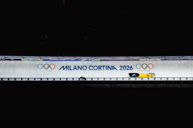OLYMPICS - Winter Olympic Games, Olympische Spiele, Olympia, OS Milano Cortina 2026 CORTINA D AMPEZZO,ITALY,16.FEB.26 - OLYMPICS, BOBSLEIGH - Winter Olympic Games Milano Cortina 2026, monobob, women. Image shows Laura Nolte (GER).  GEPAxpictures xAlexanderxSolc