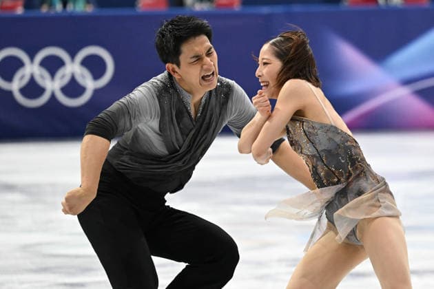 MIURA Riku KIHARA Ryuichi (JPN) during Figure skating, Eiskunstlauf Olympic Winter games, Winterspiele,Spiele, Summer games Milano-Cortina 2026 in Milano, Italy, February 16 2026  Copyright: xFilippoxTomasi IPAxSportx xipa-agency.netx xx IPA_71622608 IPA_Agency_IPA71622608