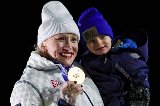 GIOCHI OLIMPICI - Olimpiadi Invernali Milano-Cortina 2026 - Bobsleigh Women s Kaillie Armbruster Humphries from United State, bronze medal during the Olympic Winter games, Winterspiele,Spiele, Summer games Milano-Cortina 2026, Bobsleigh Women s Monobob, Gold Medal race on February 16, 2026 at Cortina Sliding Center in Cortina d Ampezzo, Italy. Cortina D Ampezzo Italy  Copyright: xIPAxSport ABACAx