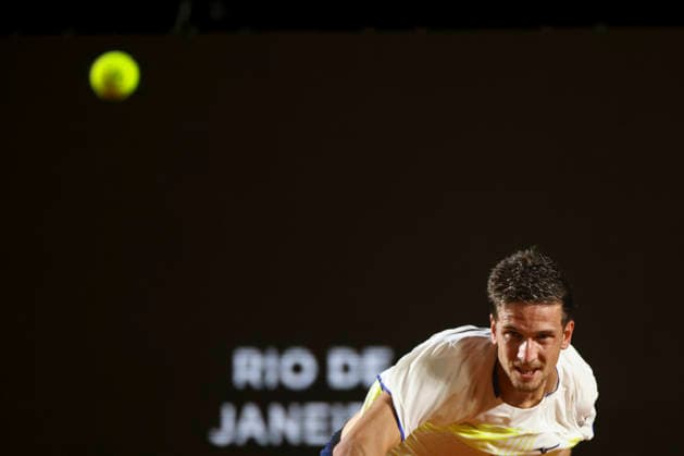 RIO DE JANEIRO (RJ), 02 16 2026 - SPORTS TENNIS RIO OPEN - RIO OPEN 2026 ATP, Tennis Herren 500 - Match between Gustavo Heide vs Vit Kopriva, held at the Jockey Club Brasileiro, Rio de Janeiro, this Monday (16). (Photo: Renan Areias Photo Premium SPP) (Renan Areias, Renan Areias SPP) Copyright: xRenanxAreias,xRenanxAreiasx xSPPx spp-en-ReArReAr-renan_areias_photo_premium_340514