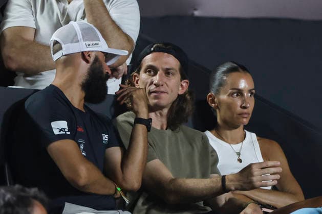 RIO DE JANEIRO (RJ), 02 16 2026 - SPORTS TENNIS RIO OPEN - RIO OPEN 2026 ATP, Tennis Herren 500 - Flamengo coach Filipe Luis watches matches at the Rio Open, held at the Jockey Club Brasileiro, Rio de Janeiro, this Monday (16). (Photo: Renan Areias Photo Premium SPP) (Renan Areias, Renan Areias SPP) Copyright: xRenanxAreias,xRenanxAreiasx xSPPx spp-en-ReArReAr-renan_areias_photo_premium_340520