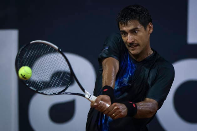 RIO DE JANEIRO (RJ), 02 16 2026 - SPORTS TENNIS RIO OPEN - RIO OPEN 2026 ATP, Tennis Herren 500 - Match between Igor Marcondes vs Ignacio Buse, held at the Jockey Club Brasileiro, Rio de Janeiro, this Monday (16). (Photo: Renan Areias Photo Premium SPP) (Renan Areias, Renan Areias SPP) Copyright: xRenanxAreias,xRenanxAreiasx xSPPx spp-en-ReArReAr-renan_areias_photo_premium_340504
