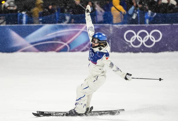 LIVIGNO, ITALY - FEBRUARY 16: Eileen Gu Ailing of Team China competes in the Women s Freeski Big Air Final on day ten of the Milano Cortina 2026 Winter Olympic Games, Olympische Spiele, Olympia, OS at Livigno Snow Park on February 16, 2026 in Livigno, Italy.  Copyright: xCHINASPORTSx 111621938810