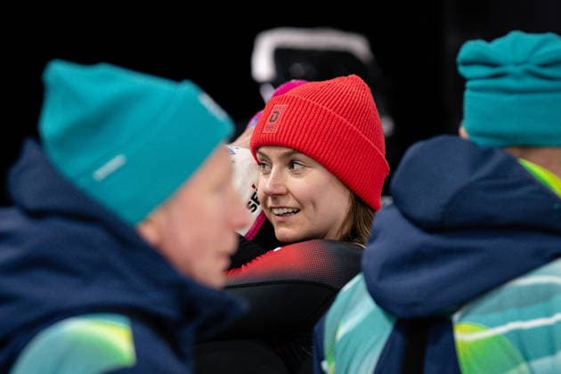 Laura Nolte (Germany), Monobob Women, Milano Cortina 2026 Olympic Games, Olympische Spiele, Olympia, OS 16-02-2026 *** Laura Nolte Germany , Monobob Women, Milano Cortina 2026 Olympic Games 16 02 2026 Copyright: HMBxMedia MarcxNiemeyer