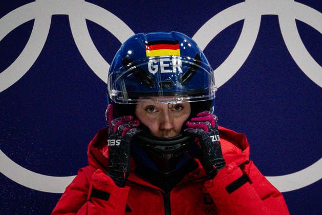 Laura Nolte (Germany), Monobob Women, Milano Cortina 2026 Olympic Games, Olympische Spiele, Olympia, OS 16-02-2026 *** Laura Nolte Germany , Monobob Women, Milano Cortina 2026 Olympic Games 16 02 2026 Copyright: HMBxMedia MarcxNiemeyer