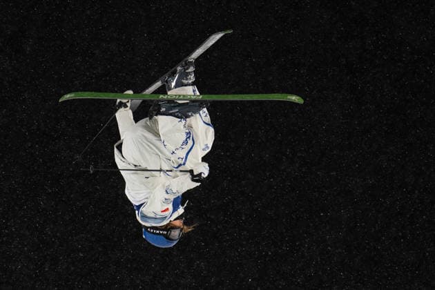 Winter Olympics - Women s freestyle Skiing Big Air - Livigno Ailing Eileen Gu of China competes during the Women s Freestyle Skiing Big Air Final on day ten of the Milano Cortina 2026 Winter Olympic Games, Olympische Spiele, Olympia, OS at Snow Park of Livigno on February 15, 2026 in Bormio, Italy. Photo by Laurent Zabulon ABACAPRESS.COM Livigno Italy  Copyright: xZabulonxLaurent ABACAx