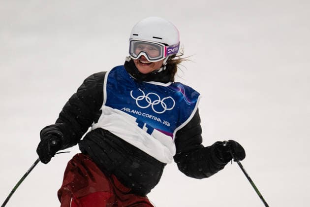 Winter Olympics - Women s freestyle Skiing Big Air - Livigno Naomi Urness of Canada competes during the Women s Freestyle Skiing Big Air Final on day ten of the Milano Cortina 2026 Winter Olympic Games, Olympische Spiele, Olympia, OS at Snow Park of Livigno on February 15, 2026 in Bormio, Italy. Photo by Laurent Zabulon ABACAPRESS.COM Livigno Italy  Copyright: xZabulonxLaurent ABACAx