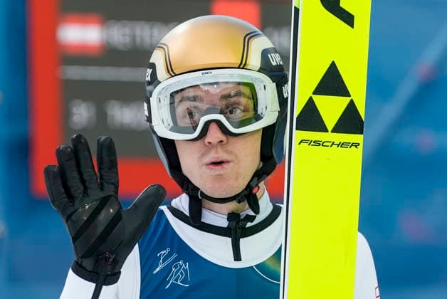 Winter Olympics in Milan Cortina 2026 Val di Fiemme, Italy 20260217. Thomas Rettenegger from Austria during the combined jump large hill at the Predazzo Ski jumping, Skispringen, Ski, nordisch Stadium during the Winter Olympics in Milano Cortina 2026. Photo: Terje Pedersen NTB Val di Fiemme Italy EDITORIAL USE ONLY. RESTRICTED USE FOR BETTING COMPANIES Ref:_SPOlYcUIYGHd_Y.jpg *** Winter Olympics in Milan Cortina 2026 Val di Fiemme, Italy 20260217 Thomas Rettenegger from Austria during the combined jump large hill at the Predazzo Ski Jumping Stadium during the Winter Olympics in Milano Cortina 2026 Photo Terje Pedersen NTB Val di Fiemme Italy EDITORIAL USE ONLY RESTRICTED USE FOR BETTING COMPANIES  Copyright: xTerjexPedersenx xNTBx