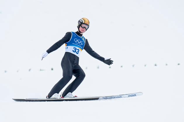 Winter Olympics in Milan Cortina 2026 Val di Fiemme, Italy 20260217. Einar Luraas Oftebro from Norway during the combined jump large hill at the Predazzo Ski jumping, Skispringen, Ski, nordisch Stadium during the Winter Olympics in Milano Cortina 2026. Photo: Terje Pedersen NTB Val di Fiemme Italy EDITORIAL USE ONLY. RESTRICTED USE FOR BETTING COMPANIES Ref:_SPO2iltJiv2IqE.jpg *** Winter Olympics in Milan Cortina 2026 Val di Fiemme, Italy 20260217 Einar Luraas Oftebro from Norway during the combined jump large hill at the Predazzo Ski Jumping Stadium during the Winter Olympics in Milan Cortina 2026 Photo Terje Pedersen NTB Val di Fiemme Italy EDITORIAL USE ONLY RESTRICTED USE FOR BETTING COMPANIES  Copyright: xTerjexPedersenx xNTBx