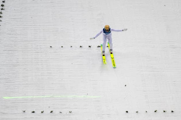 OLYMPICS - Winter Olympic Games, Olympische Spiele, Olympia, OS Milano Cortina 2026 PREDAZZO,ITALY,17.FEB.26 - OLYMPICS, NORDIC SKIING, NORDIC COMBINED, Ski jumping, Skispringen, Ski, nordisch - Winter Olympic Games Milano Cortina 2026, large hill. Image shows Johannes Lamparter (AUT).  GEPAxpictures xOliverxLerch