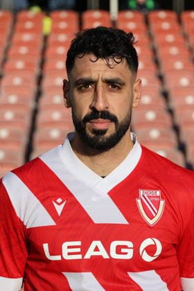 14 Tolga Cigerci (Energie Cottbus) Fussball 3. Liga 2025 2026 FC Energie Cottbus Porträt Porträttermin Vorstellung xptt
