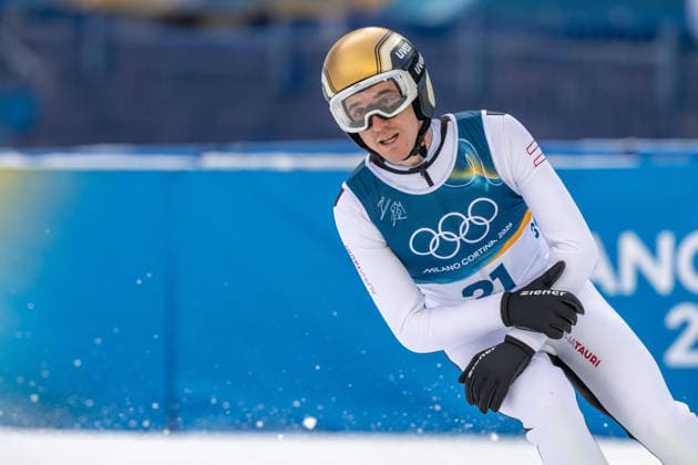 OLYMPICS - Winter Olympic Games, Olympische Spiele, Olympia, OS Milano Cortina 2026 PREDAZZO,ITALY,17.FEB.26 - OLYMPICS, NORDIC SKIING, NORDIC COMBINED, Ski jumping, Skispringen, Ski, nordisch - Winter Olympic Games Milano Cortina 2026, large hill. Image shows Thomas Rettenegger (AUT).  GEPAxpictures xOliverxLerch