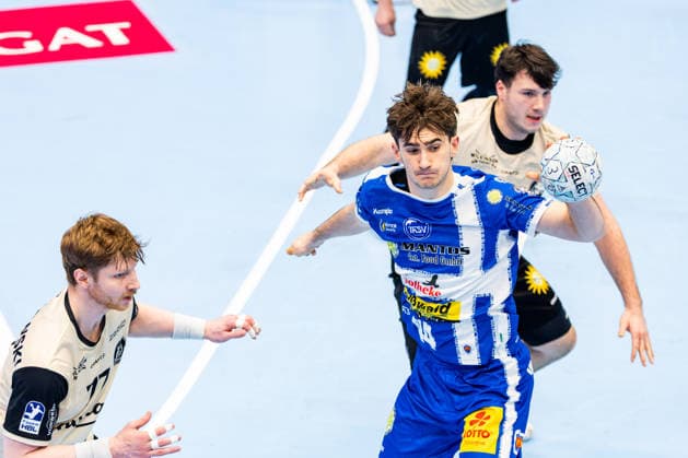 16.02.206, GER, Handball, Maenner, Saison 25 26, Daikin 1.Bl, 21.Spieltag, ThSV Eisenach - Bergischer HC Stephan Seitz (ThSV Eisenach,44) 99817 Eisenach Werner-Assmann-Halle Am Sportp Thueringen Deutschland