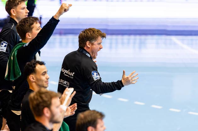 16.02.206, GER, Handball, Maenner, Saison 25 26, Daikin 1.Bl, 21.Spieltag, ThSV Eisenach - Bergischer HC Markus Pütz 99817 Eisenach Werner-Assmann-Halle Am Sportp Thueringen Deutschland