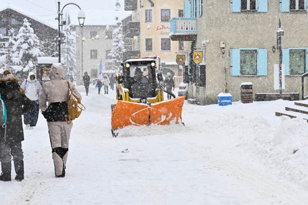 LIVIGNO, ITALY 20260217 Snowfall in Livigno, Italy on Tuesday during the Winter Olympics. *** The image is included in the SPORTS PACKAGE. For others PAID IMAGE *** LIVIGNO ITALY x10080x *** LIVIGNO, ITALY 20260217 Snowfall in Livigno, Italy on Tuesday during the Winter Olympics The image is included in the SPORTS PACKAGE For others PAID IMAGE LIVIGNO ITALY x10080x  Copyright: xFredrikxSandberg TTx 2026 OLYMPICS SKICROSS TRAINING