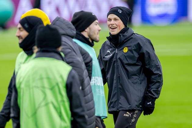 Bodo Glimt trains at Aspmyra Oslo 20260217 Bodo Glimts Sondre Brunstad Fet during training with Bodo Glimt at Aspmyra before the Champions League football match against Inter Photo Thomas Andersen NTB Oslo Norway EDITORIAL USE ONLY RESTRICTED USE FOR BETTING COMPANIES  Copyright: xThomasxAndersenx xNTBx